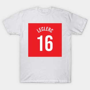 Leclerc 16 - Driver Team Kit 2023 Season T-Shirt